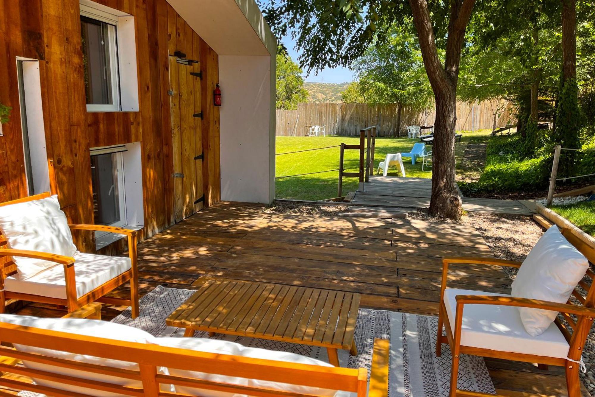 Fee4Me Cabin With Pool And Garden San Martin De La Vega Exterior photo